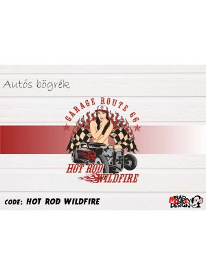 Hot Rod Wildfire autós bögre