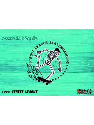 Street League gördeszkás bögre