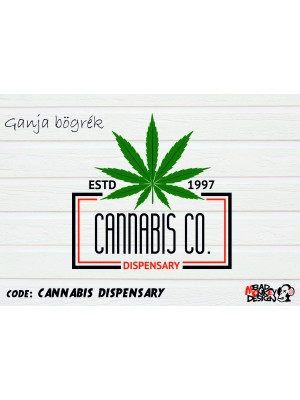 Cannabis Dispensary ganja bögre