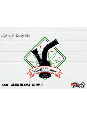 Marijuana shop 1 ganja bögre