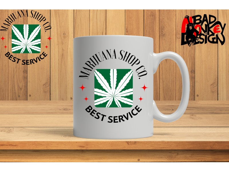 Marijuana shop ganja bögre